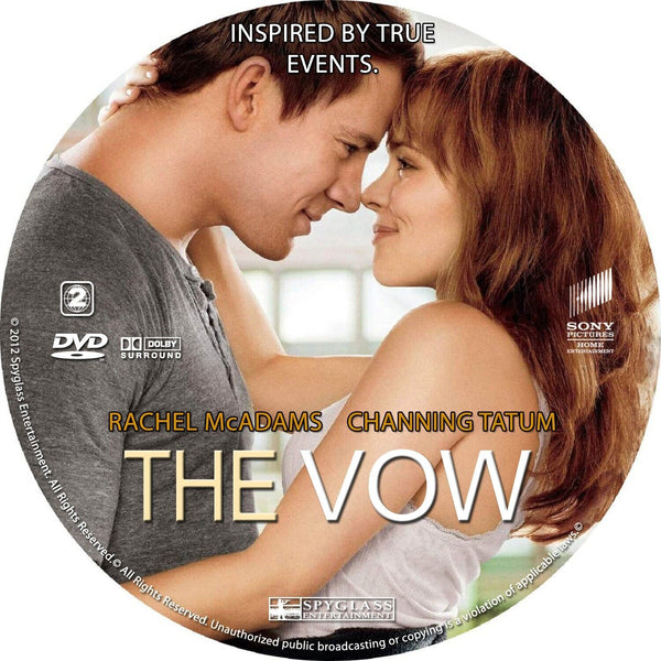 The Vow - DVD Rachel McAdams, Channing Tatum - VERY GOOD