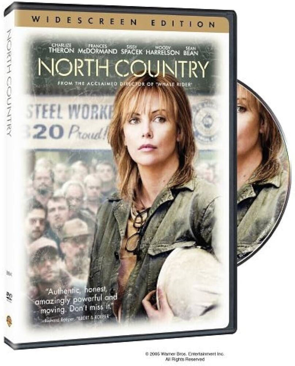 North Country (DVD, 2006) Charlize Theron, Woody Harrelson Gran condición