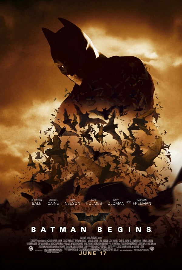 Batman Begins (DVD, 2005, Widescreen) Former Rental