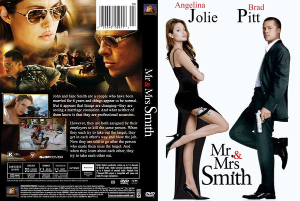 Mr. & Mrs. Smith DVD 2005 Pantalla ancha NUEVO Sellado de fábrica