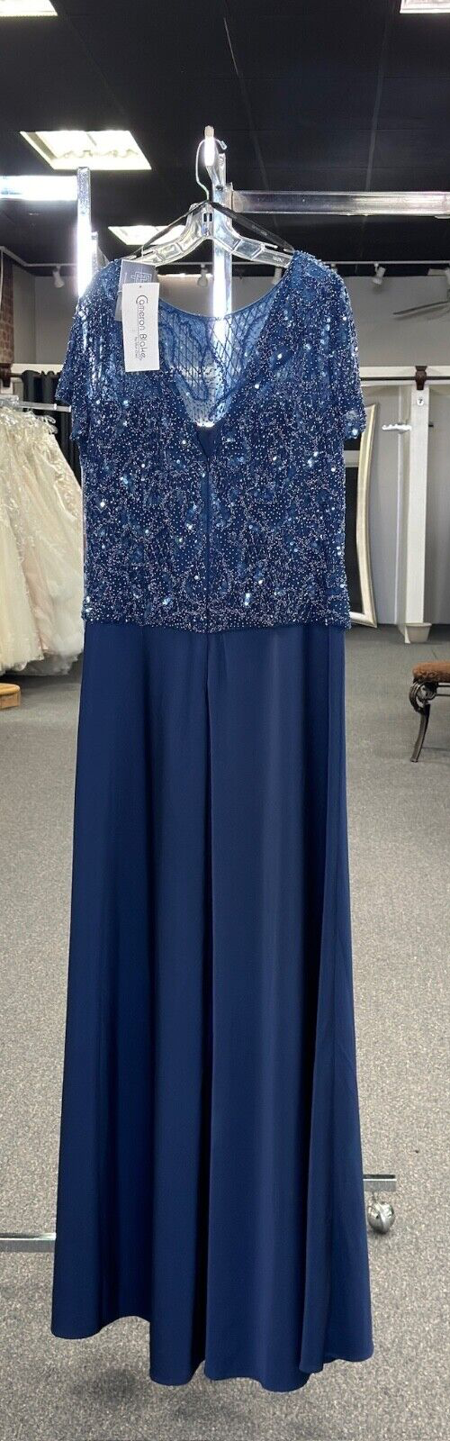 Cameron Blake Madre de la novia 220650 Manga casquillo Línea A Talla. 16 (MUESTRA)