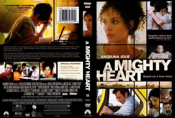 A Mighty Heart - DVD - VERY GOOD Angelina Jolie