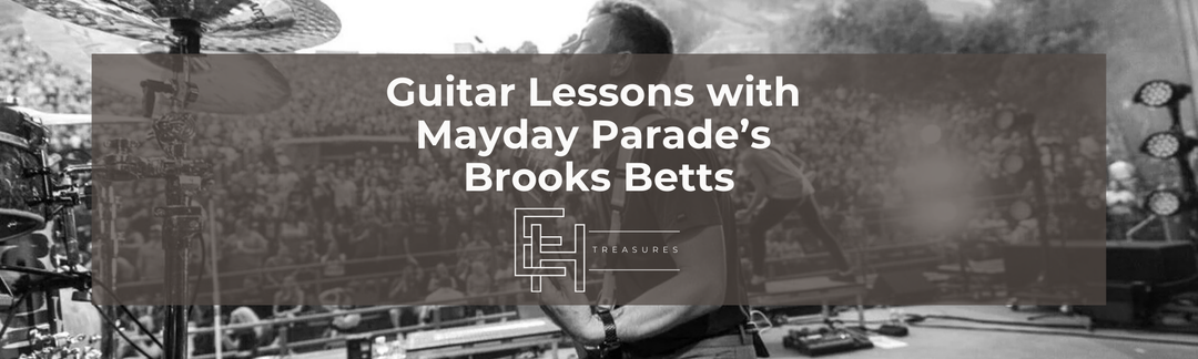 Exclusive Guitar Lessons with Brooks Betts of Mayday Parade