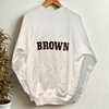 Brown University Sweatshirt Velva Sheen Sz. L Vintage 80s Deadstock NWT