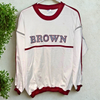 Brown University Sweatshirt JJ Macintyre Sz. L Vintage 80s Deadstock NWT