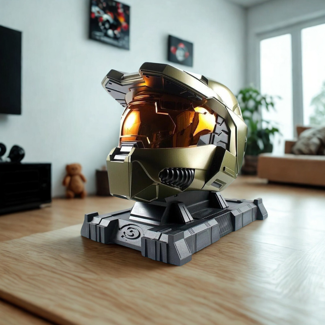 Microsoft Halo 3 Legendary Edition Master Chief Helmet and Base & Game