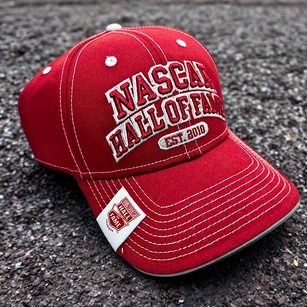 Nascar Hall of Fame Charlotte Strap Back Baseball Hat Cap NWT RARE