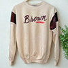 Brown University Sweatshirt University Place Sz. L Vintage 80s Deadstock NWT