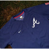 Atlanta Braves Jason Heyward #22 Nike MLB Baseball Jersey Men's L Vintage Navy