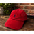 Polo Ralph Lauren Red Strapback Hat Black Pony Logo Adjustable Dad Cap Cotton