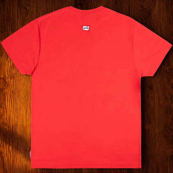 ICECREAM Billionaire Boys Club Two Scoops Tee Tomato Red Sz M EUC