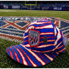 NFL Super Bowl XXV Zubaz Buffalo Bills vs New York Giants Snapback Hat USA VNTG