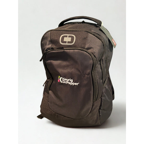 Ogio Logan Backpack Laptop Bag 411092 Black Keurig Dr Pepper Logo NWT