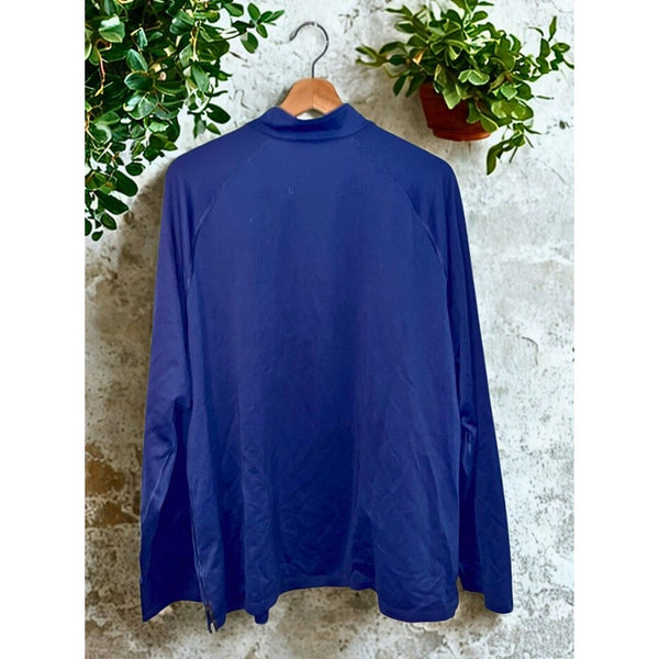 Rhone Session 1/4 Zip Performance Golf Pullover Sz. XL Royal Blue Stretch Pique