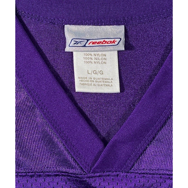 Randy Moss Minnesota Vikings Reebok Jersey Youth Large NFL Purple Vintage