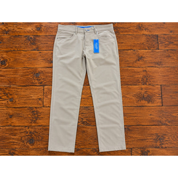 Twillory Performance Five Pocket Pants 32x32 Khaki Tailored Fit Stretch NWT