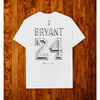 Nike Kobe Bryant Statue Unveil Tee Shirt White Lakers Mens Medium HQ4038-100 EUC