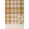Timberland Scarf Buffalo Plaid Beige Off-White FabFitFun Fall 2023 10" x 68" $60