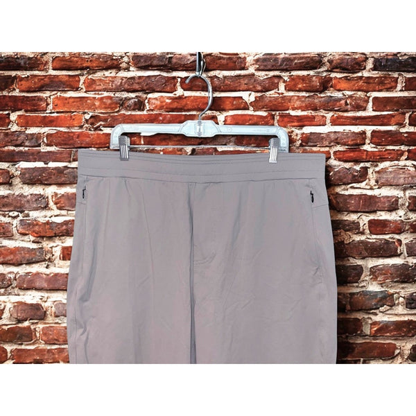 Public Rec Gamechanger Pants Sz. 40x28 Grey Stretch Performance Zip Pockets EUC