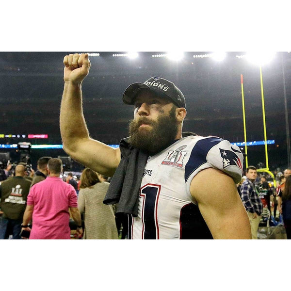 Julian Edelman New England Patriots Super Bowl LI 51 Nike On Field Jersey M NWT