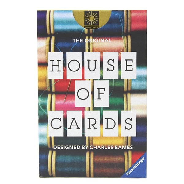 Eames House of Cards Small Deck Sealed VTG MOMA Ravensburger Herman Miller 1986