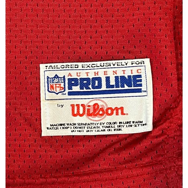 San Francisco 49ers Deion Sanders 1994 Authentic Wilson Pro Line Jersey 46 EUC