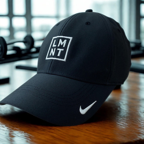 LMNT Stay Salty Nike Legacy 91 Dri-FIT Golf Hat Black White Cap 779797-010 NWOT