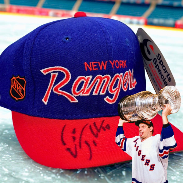 New York Rangers Snapback Hat Sports Specialties Script NHL NWT Vintage