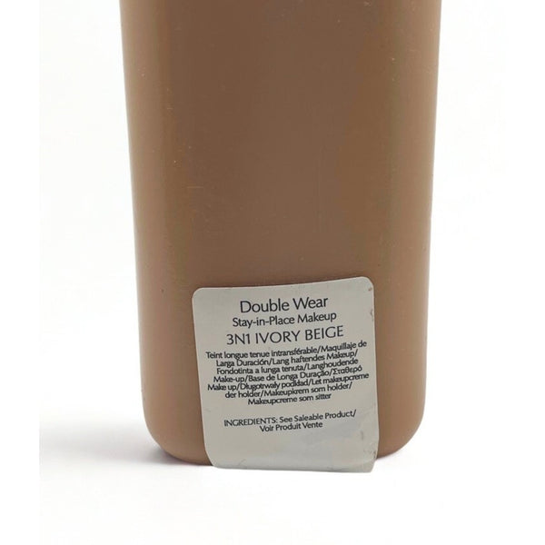 Estee Lauder Double Wear Stay In Place Makeup Foundation Jumbo 3N1 Ivory Beige