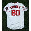 Washington Nationals 2008 Ismael Ramirez Game Worn Jersey Inaugural Season Sz 48