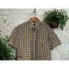 Paul & Shark Yachting Plaid Shirt Men’s 39/15.5 M Short Sleeve Button Down Italy