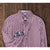 Robert Graham Textured Geometric Flip Cuff Shirt Mens 2XL Classic Fit EUC