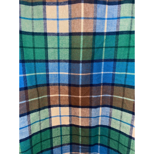 LL Bean Signature 1933 Chamois Cloth Shirt Mens XL Plaid Slim Fit Button Down