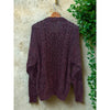 Eddie Bauer Cable Knit Sweater Men's L Cotton Irish Fisherman Marled Vintage