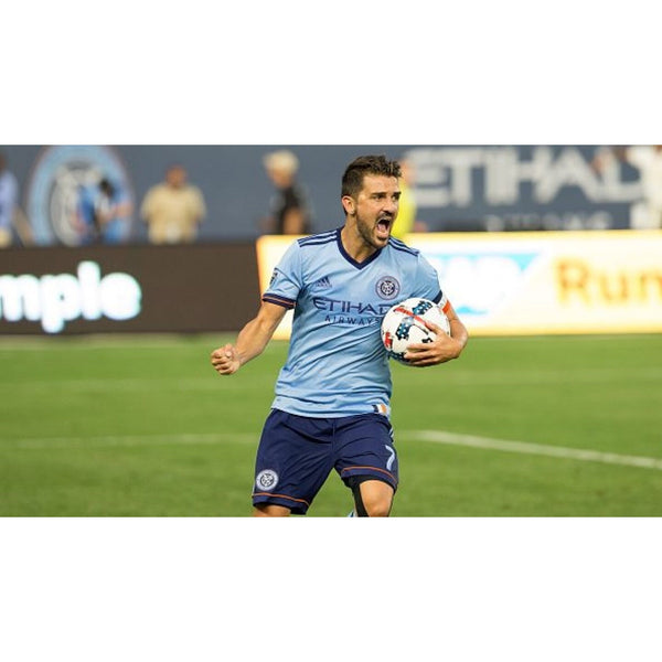 New York City FC Adidas Authentic Home Jersey 2017-18 2XL MLS Soccer AY6984