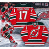 New Jersey Devils Ilya Kovalchuk #17 CCM NHL Jersey 2XL Red Green Retro