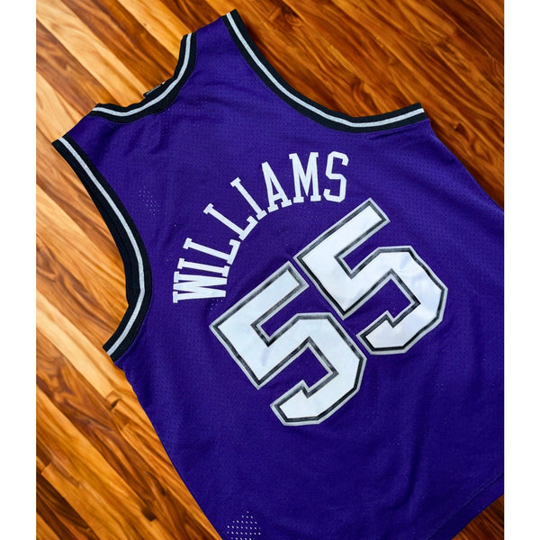 Sacramento Kings Jason Williams Vintage Nike Jersey XL Stitched White Chocolate