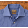 Gitman Bros Dress Shirt Men's 15.5 33 Blue Tailored Fit Cotton USA Made