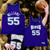 Sacramento Kings Jason Williams Vintage Nike Jersey XL Stitched White Chocolate