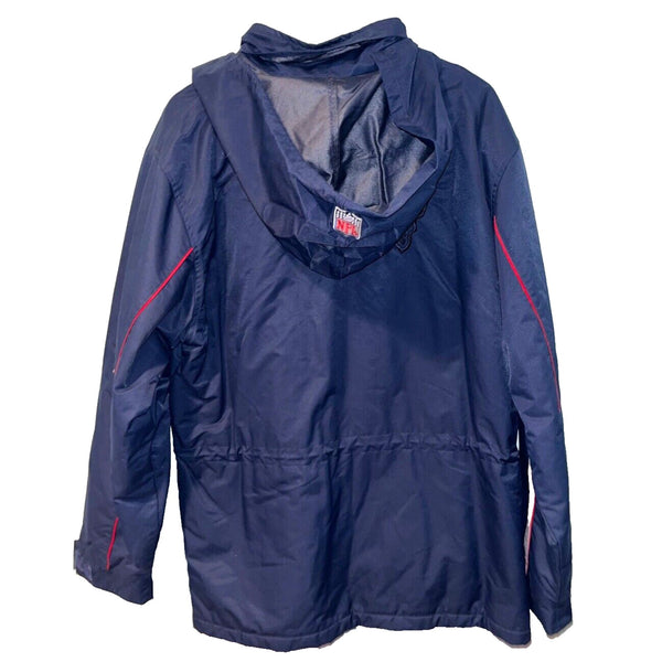 New England Patriots Adidas Hooded Full Zip Jacket Men’s M Vintage NFL
