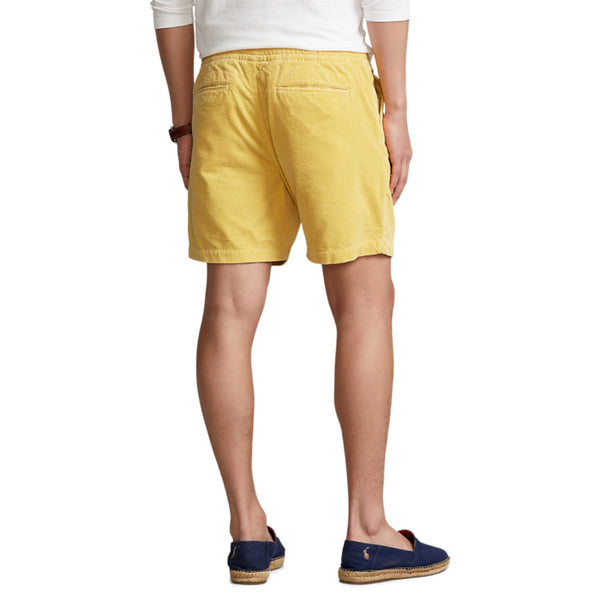 Polo Ralph Lauren 6-Inch Prepster Corduroy Shorts Gold Cotton L NWT