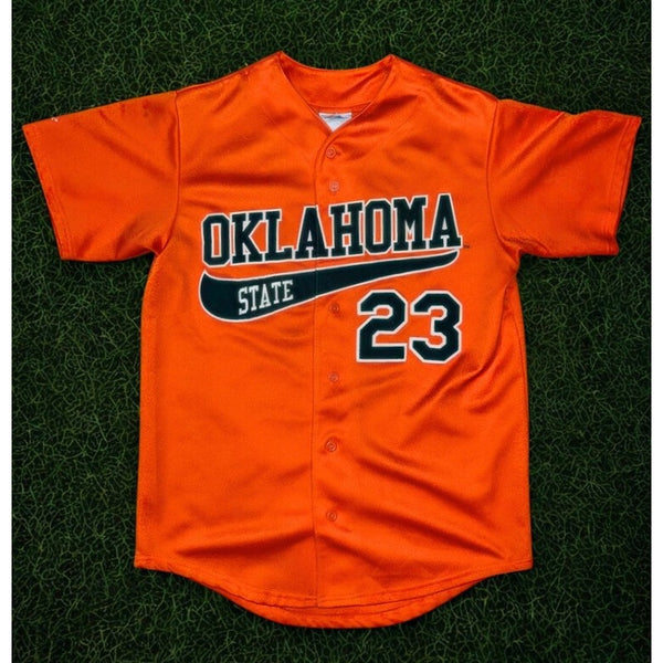 Oklahoma State Cowboys Robin Ventura 23 Majestic Baseball Jersey Mens Medium VTG