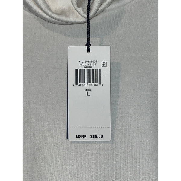 Polo Ralph Lauren Soft Cotton Turtleneck Shirt Mens L White NWT Pony Classic