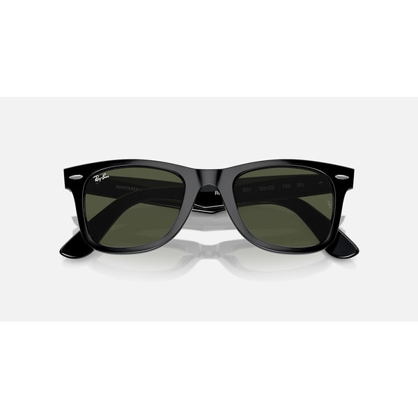 Ray-Ban Original Wayfarer Classic ORB2140 901 G-15 Green Sunglasses NIB Sealed