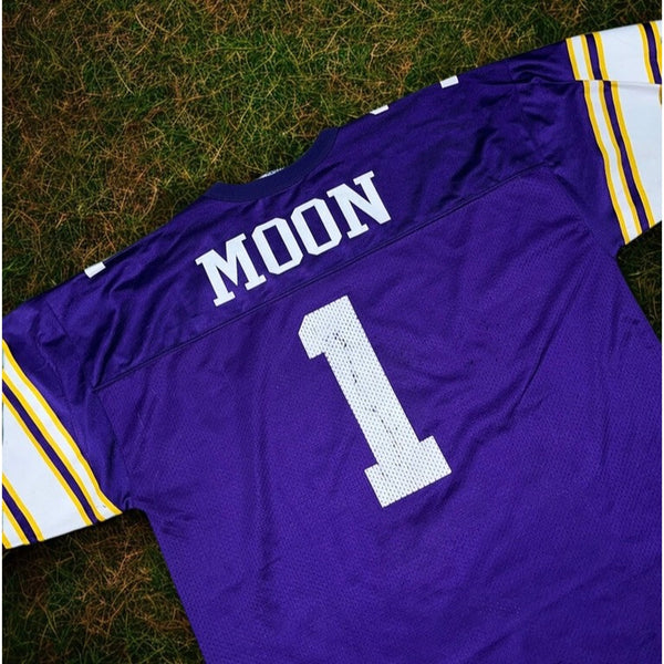 Warren Moon Minnesota Vikings Jersey XL 50-52 USA Logo Athletic NFL Vintage 90’s