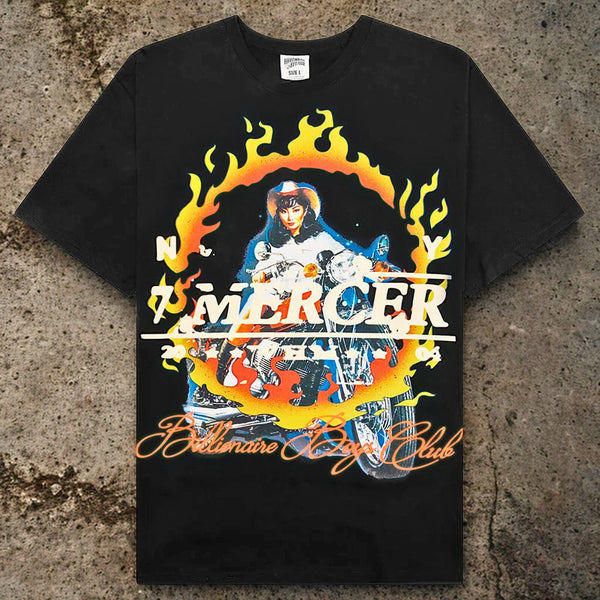 Billionaire Boys Club Oversized Mercer Motorcycle SS Knit 841-8318 Sz. M