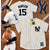 New York Yankees Thurman Munson #15 Majestic Cooperstown Jersey Mens XL NWT USA