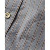 Taylor Stitch The Jack Parkway Stripe Shirt Men's 2XL 46 Organic Cotton Blue
