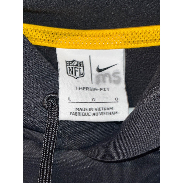 Pittsburgh Steelers Nike Team Issued Therma-FIT Hoodie Men's L Mike Sullivan