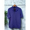 Lululemon Evolution Polo Shirt Sz. XL Blue Purple Short Sleeve Golf Casual NWOT
